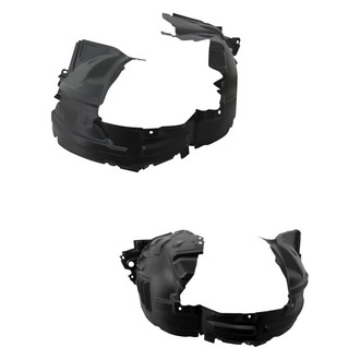 Alzare® - Front Driver and Passenger Side Fender Liner Set (Standard Line)