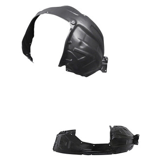 Alzare® - Front Driver and Passenger Side Fender Liner Set (Standard Line)