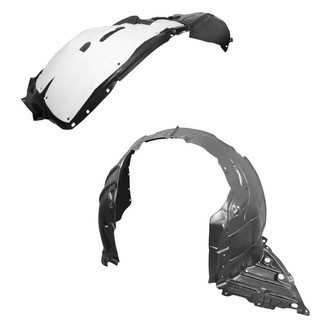 Alzare® - Front Driver and Passenger Side Fender Liner Set (Standard Line)