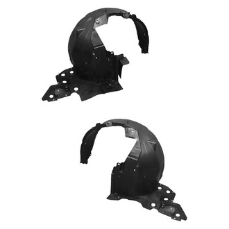 Alzare® - Front Driver and Passenger Side Fender Liner Set (Standard Line)