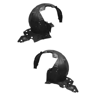 Alzare® - Front Driver and Passenger Side Fender Liner Set (CAPA Certified)