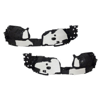 Alzare® - Front Driver and Passenger Side Fender Liner Set (Standard Line)