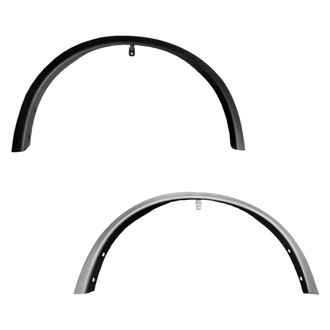 Alzare® - Front Driver and Passenger Side Wheel Arch Molding Set (CAPA Certified)