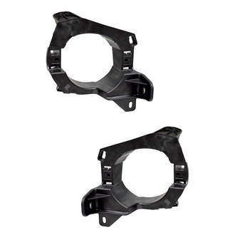 Alzare® - Front Driver and Passenger Side Fog Light Bracket Set (Standard Line)