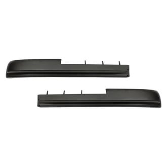 Alzare® - Front Lower Driver and Passenger Side Bumper Spoiler Set (Standard Line)