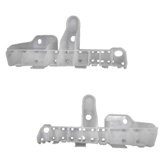 Alzare® - Rear Center Driver and Passenger Side Bumper Retainer Bracket Set (Standard Line)