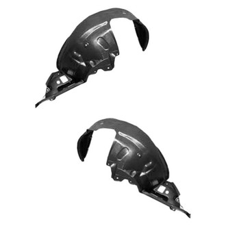Alzare® - Front Driver and Passenger Side Fender Liner Set (CAPA Certified)