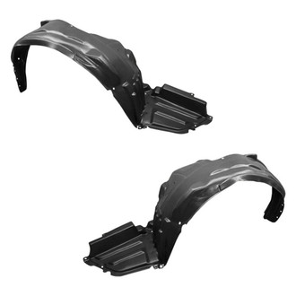 Alzare® - Front Driver and Passenger Side Fender Liner Set (CAPA Certified)