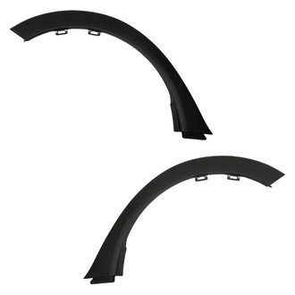 Alzare® - Rear Driver and Passenger Side Wheel Arch Molding Set (CAPA Certified)