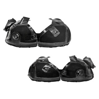 Alzare® - Front Driver and Passenger Side Fender Liner Set (Standard Line)