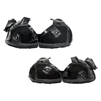 Alzare® - Front Driver and Passenger Side Fender Liner Set (CAPA Certified)