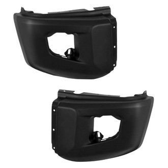 Alzare® - Front Outer Driver and Passenger Side Bumper End Set (Standard Line)