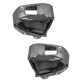 Alzare® - Front Outer Driver and Passenger Side Bumper End Set (Standard Line)