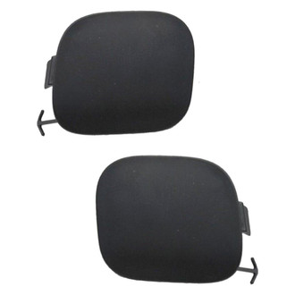 Alzare® - Front Driver and Passenger Side Tow Hook Cover Set (Standard Line)