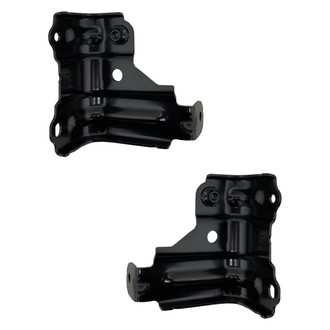 Alzare® - Front Lower Driver and Passenger Side Bumper Cover Retainer Set (CAPA Certified)