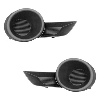 Alzare® - Front Driver and Passenger Side Fog Light Cover Set (Standard Line)