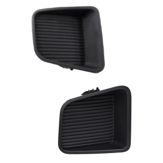 Alzare® - Front Driver and Passenger Side Fog Light Cover Set (CAPA Certified)