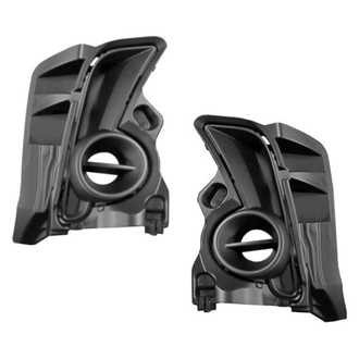 Alzare® - Front Driver and Passenger Side Fog Light Cover Set (Standard Line)