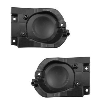 Alzare® - Front Driver and Passenger Side Fog Light Cover Set (Standard Line)