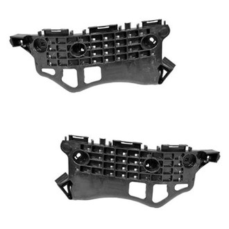 Alzare® - Front Upper Driver and Passenger Side Bumper Cover Retainer Set (Standard Line)