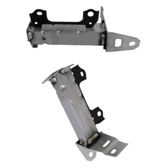 Alzare® - Front Lower Driver and Passenger Side Bumper Cover Support Set (CAPA Certified)