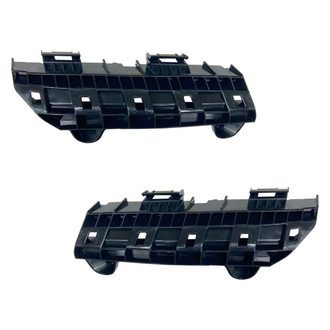 Alzare® - Front Inner Driver and Passenger Side Bumper Cover Support Set (Standard Line)