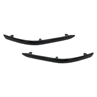 Alzare® - Front Lower Driver and Passenger Side Bumper Molding Set (Standard Line)