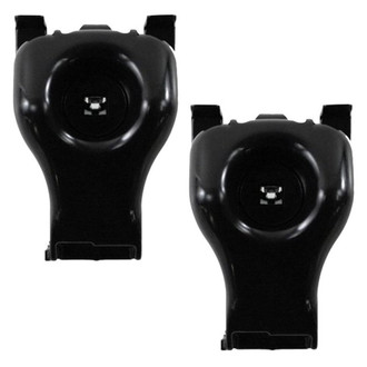 Alzare® - Front Driver and Passenger Side Bumper Cover Support Bracket Set (Standard Line)