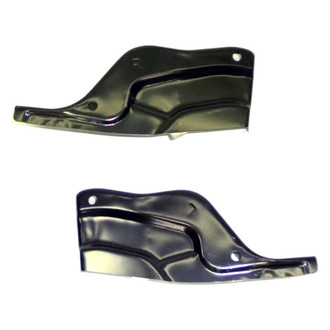 Alzare® - Front Driver and Passenger Side Bumper Cover Bracket Set (Standard Line)
