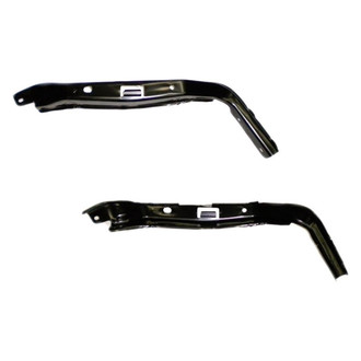 Alzare® - Front Driver and Passenger Side Bumper Reinforcement Bracket Set (Standard Line)