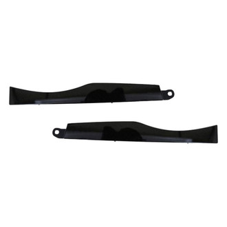 Alzare® - Front Driver and Passenger Side Bumper To Grille Filler Set (Standard Line)