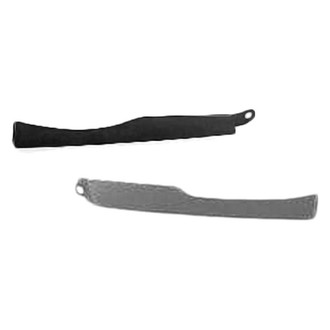 Alzare® - Front Driver and Passenger Side Bumper Grille Filler Set (Standard Line)