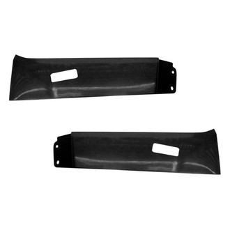Alzare® - Front Driver and Passenger Side Bumper Filler Set (Standard Line)