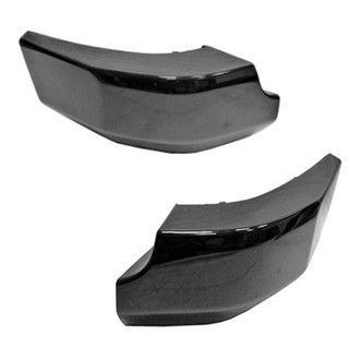 Alzare® - Rear Outer Driver and Passenger Side Bumper End Set (CAPA Certified)