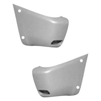 Alzare® - Rear Driver and Passenger Side Bumper End Set (Standard Line)