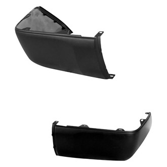 Alzare® - Rear Driver and Passenger Side Bumper End Set (CAPA Certified)