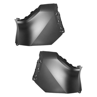 Alzare® - Rear Driver and Passenger Side Bumper Cover Set (CAPA Certified)