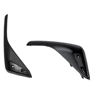 Alzare® - Rear Driver and Passenger Side Bumper Cover Set (CAPA Certified)