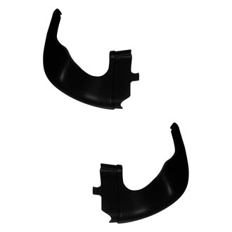 Alzare® - Rear Driver and Passenger Side Bumper Molding Set (Standard Line)
