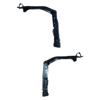 Alzare® - Driver and Passenger Side Radiator Support Set (Standard Line)