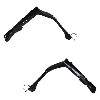 Alzare® - Driver and Passenger Side Radiator Support Set (Standard Line)