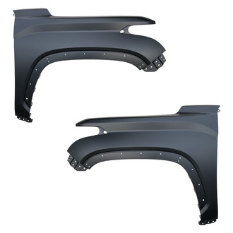 Alzare® - Front Driver and Passenger Side Fender Set (CAPA Certified)