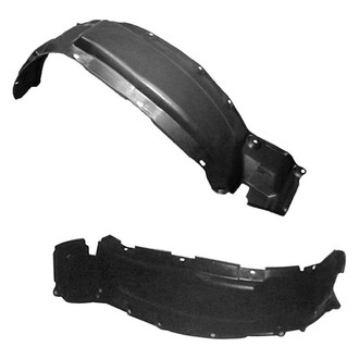 Alzare® - Front Driver and Passenger Side Fender Liner Set (Standard Line)