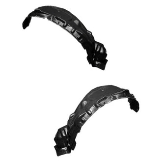 Alzare® - Front Driver and Passenger Side Fender Liner Set (CAPA Certified)