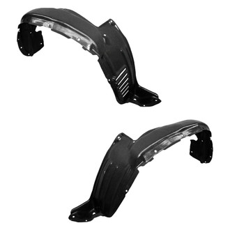 Alzare® - Front Driver and Passenger Side Fender Liner Set (CAPA Certified)