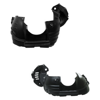 Alzare® - Front Driver and Passenger Side Fender Liner Set (CAPA Certified)