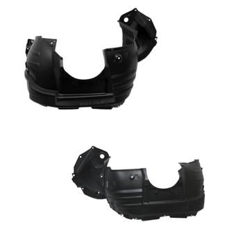 Alzare® - Front Driver and Passenger Side Fender Liner Set (CAPA Certified)
