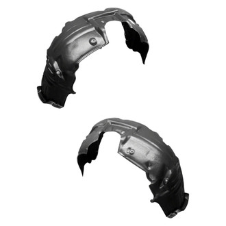 Alzare® - Front Driver and Passenger Side Fender Liner Set (CAPA Certified)