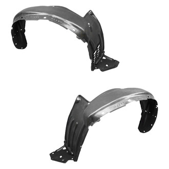 Alzare® - Front Driver and Passenger Side Fender Liner Set (CAPA Certified)