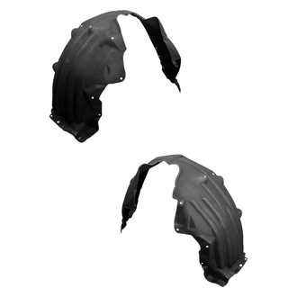 Alzare® - Front Driver and Passenger Side Fender Liner Set (CAPA Certified)
